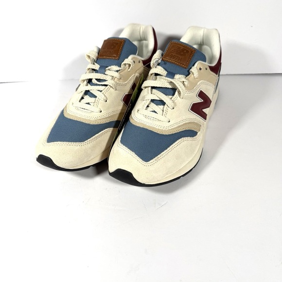 New Balance Other - New Balance 997H Men's 9 / Women's 10.5 Cream Blue Maroon CM997HNL New No Box